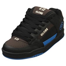 Image of Globe Tilt Mens Skate Trainers in Black Blue - 8 UK