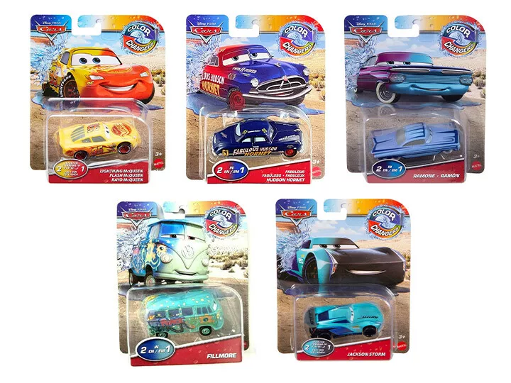 Disney Cars 3 - Relâmpago Mcqueen - DINOCO CRUZ RAMIREZ - JACKSON STORM - LIGHTNING  McQUEEN - BOBBY SWIFT - FABULOUS LIGHTNING McQUEEN Francesco Bernoulli