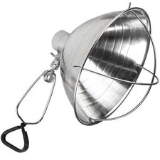 10" Aluminum Clamp Light - 300 Watt Max - Halogen Bulb Not Included