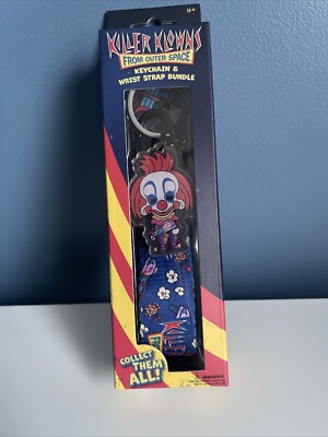Killer Klowns From Outer Space RUDY Keychain & Wrist Strap NEW