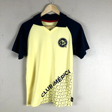 Club America Shirt Mens Small Yellow Logo Licensed Futbol/Soccer Liga Mexico