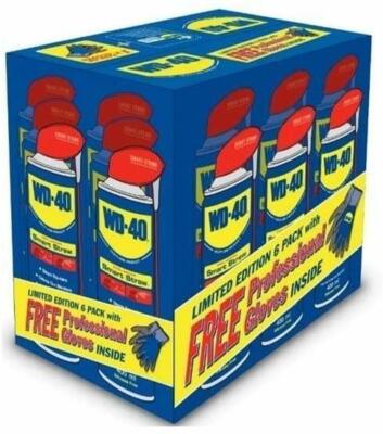 PROMO PACK 6 WD40 SVITOL PROFESSIONALE MULTIUSO DOPPIA AZIONE SVITOL Guanti 5032227393929 - Foto 2