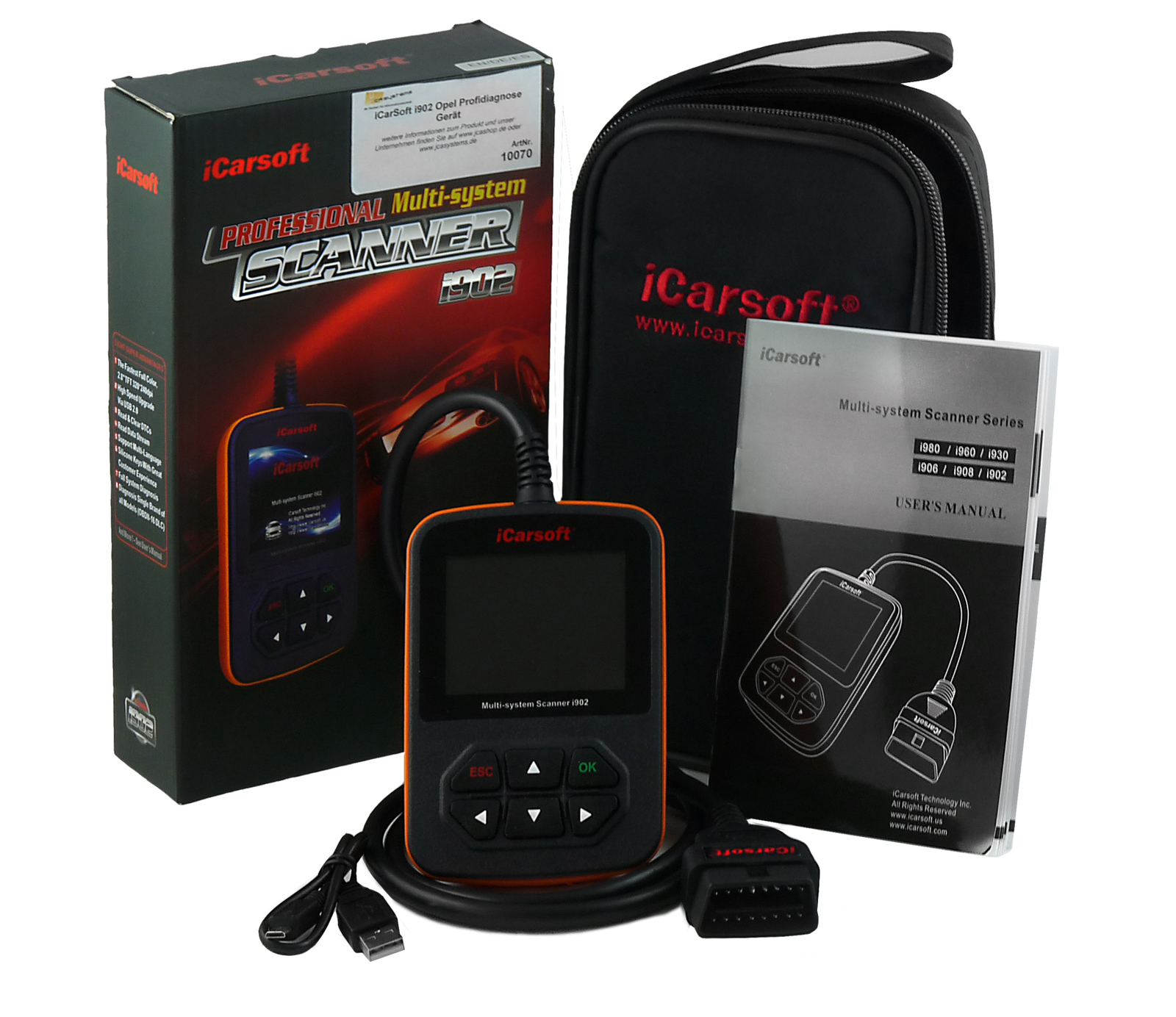 Icarsoft i902 для opel