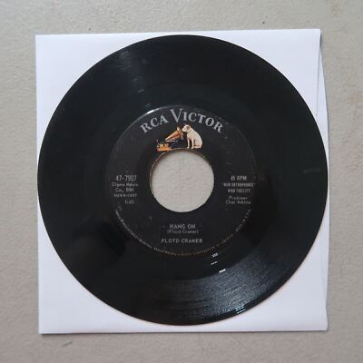 FLOYD CRAMER HANG ON/YOUR LAST GOODBYE RCA VICTOR VINYL 45 SINGLE VG 17-3