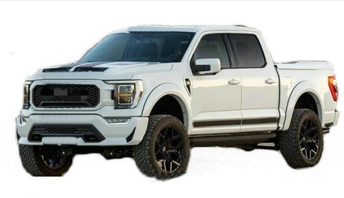 2 PIEZAS Calcomanías de faldón lateral para Ford Shelby F-150 775HP Carreras Rayas Coche Adhesivo - Imagen 4 de 5