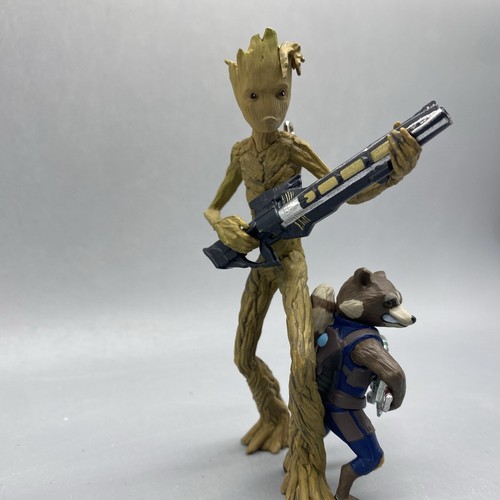 2018 Hallmark Keepsake Ornament Avengers Infinity War GROOT AND ROCKET NEW - Picture 5 of 16