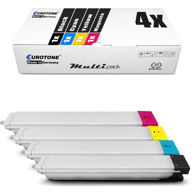 4x Toner für Samsung C9201N CLX9301 CLX9251N C9251N C9251 C9201NA CLX9251 CMYK 4x Toner für Samsung C9201N CLX9301 CLX9251N C9251N C9251 C9201NA CLX9251 CMYK