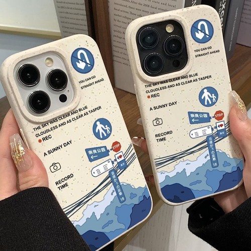 Trendy Signpost Phone Case For Apple iPhone 16 15 Pro Max 14 13 12 11 8 7 XR XS - 第 2/8 張圖片
