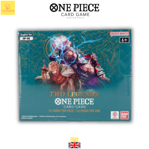 One Piece OP08 Two Legends Booster Box OP-08 English New Factory Sealed Card