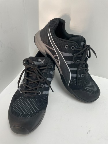 Zapatos de seguridad Puma Celerity tejidos punta baja de acero SD negros/grises para mujer talla 8,5 M - Imagen 1 de 16
