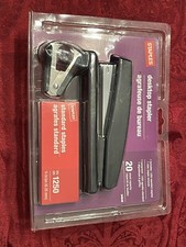 Staples - Black Desktop Stapler Combo Pack 20 Sheet Capacity with staple remover