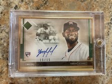 2020 Topps Transcendent Yordan Alvarez Rookie Auto!!🔥🔥 15/15!! HOT! ROY!