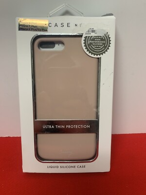 NEW CASERY SILICONE CASE FOR IPHONE PLUS IN BLUSH