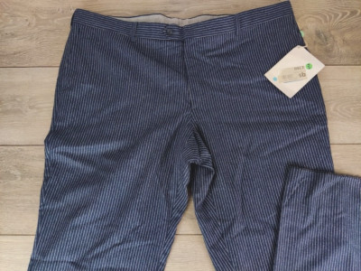 Lubiam Moda Exclusive Premium Mens Trousers Wool Dress Pant Italy W42 RRP £280