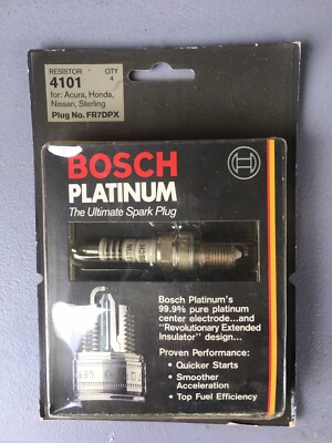 (17) 4-packs Bosch Platinum Spark Plugs 4101 FR7DPX Honda,Acura,Nissan,Sterling