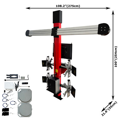 110V 3D Four-wheel Alignment Instrument Passenger Vehicle Four-wheel Aligner
