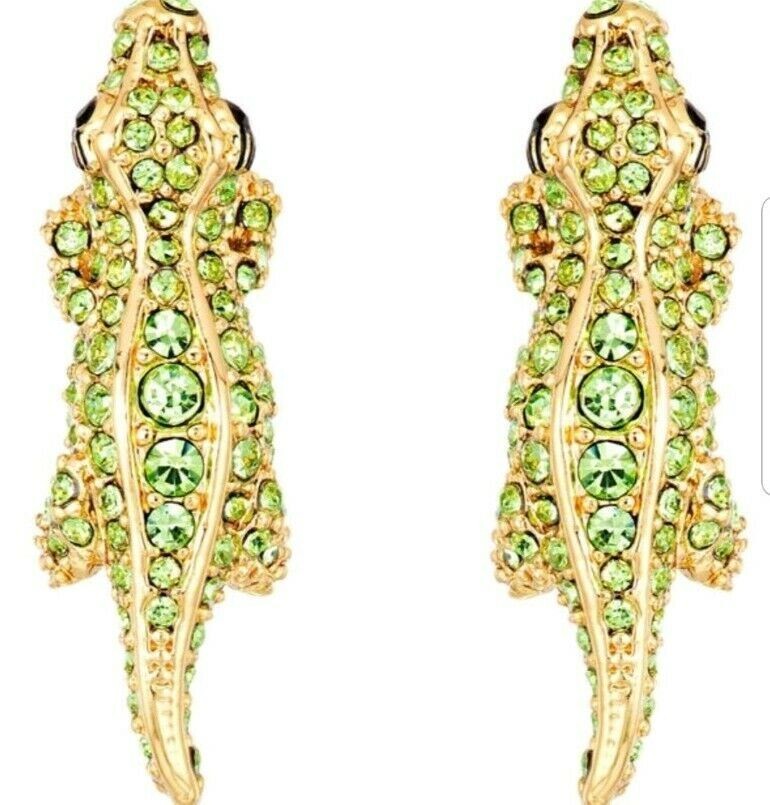 Kate Spade Alligator Earrings NWT *** Swamped Collection Bejeweled