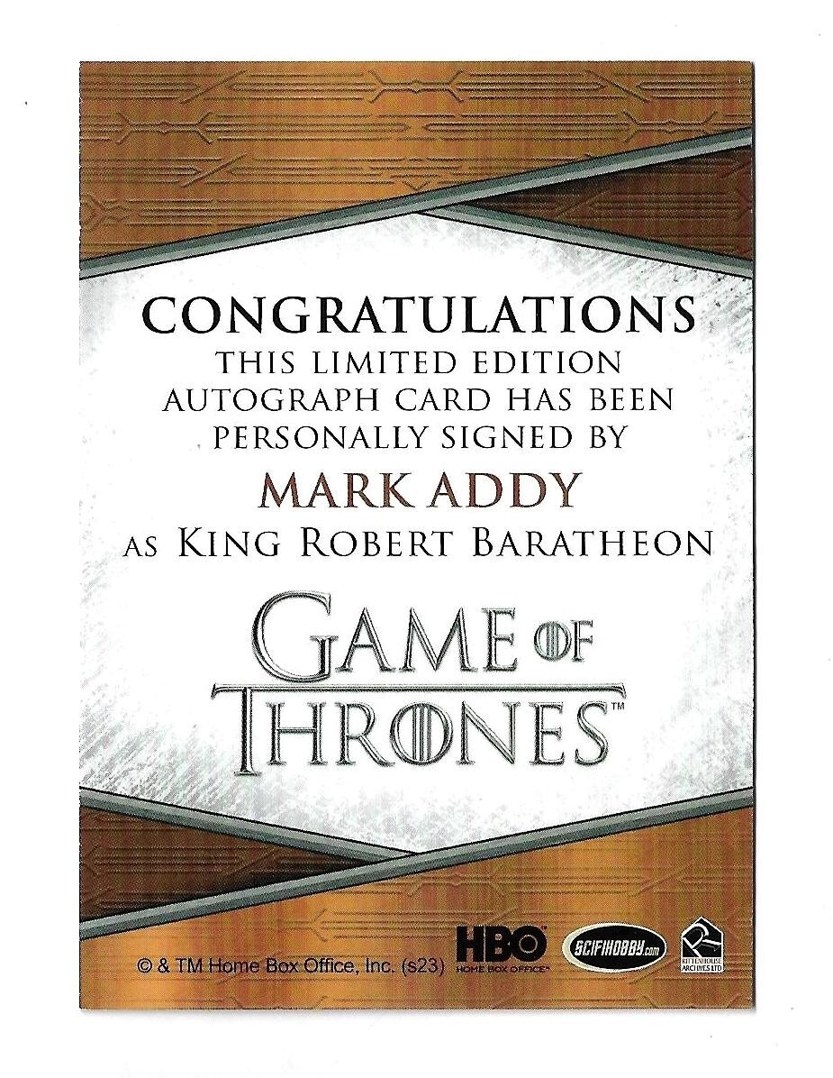 baratheon card sleeves Game of Thrones Standard Card Game Sleeves main image 0