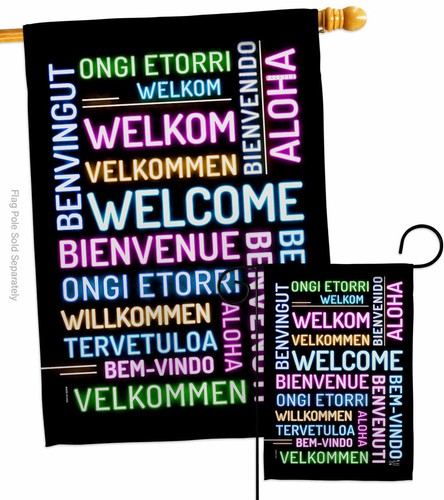Best Welcome Garden Flag Sweet Home Expression Decorative Gift Yard House Banner - Picture 4 of 17