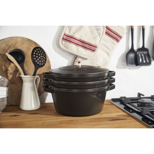 3272340054365 Staub La Cocotte 4,2 l Rund Eisenguss Auflaufform ZWILLING - Bild 8 von 9