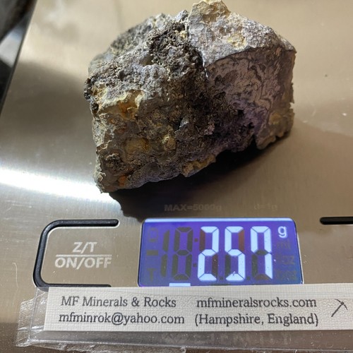 PLUMBOGUMMITE FROM ROUGHTON GILL MINE, ALLERDALE, CUMBRIA 257g MF4141 - Picture 18 of 18