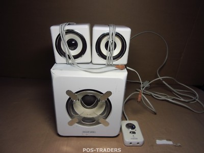 Konig CMP-SPSW30 Speaker Speakerset 2.1 Subwoofer + Controller - Cracked housing