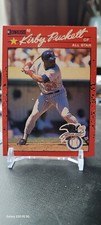 1990 Donruss 683 Kirby Puckett Double Error Cards Wrong D.O.B & No Trade Mark...