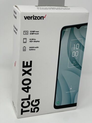 TCL 40 XE 5G Handy 64GB 4GB RAM GSM CDMA Verizon Prepaid Smartphone T609SPP - Bild 2 von 7