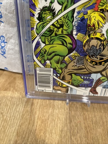 The Incredible Hulk 282 Newstand CGC 8.5 1st Hulk/She Hulk team up. 1983 Graded - Picture 2 of 4