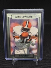 1990 Action Packed  #48 Ozzie Newsome Cleveland Browns
