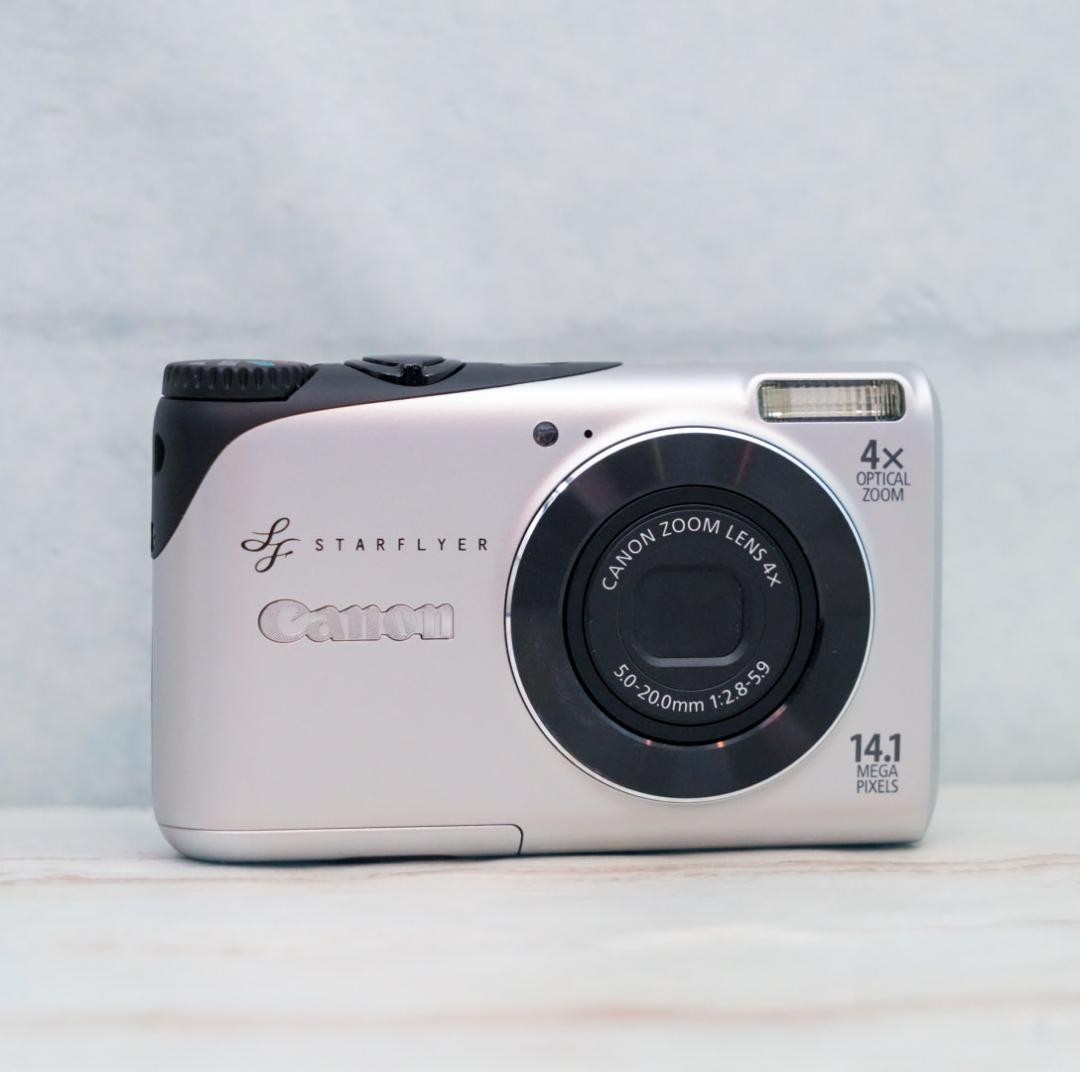 Canon PowerShot A2200 Silver Compact Digital Camera Excellent