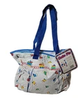 NEW WITH TAGS VINTAGE CUTIE PIE  BLUE DIAPER BAG WITH /CHANING PAD  12" X 17"