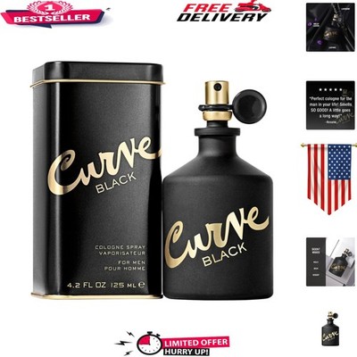 Black For Men Cologne Spray - Sophisticated Lavender & Violet Musk, 4.2 oz