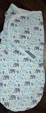 Swaddle Me By Ingenuity Baby Comfort Swaddle For Baby’s 0-3 Months Elephants