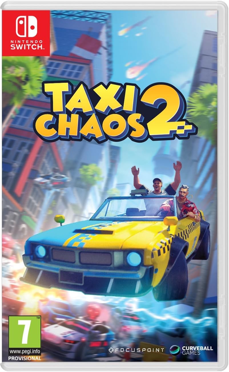Taxi Chaos 2 (Nintendo Switch) - Brand New and Sealed