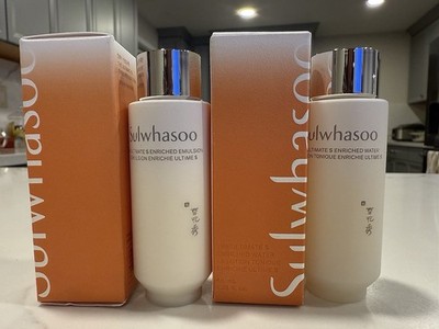 Sulwhasoo The Ultimate S Enriched Emulsion + Water 40 mL 2pc Set