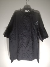 Chef Works TCH Social Chef Black Chef's Coat Size 3XL New With Tags