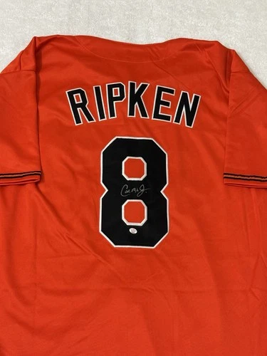 Cal Ripken Jr. Signed Baltimore Orioles MLB Baseball Jersey with COA