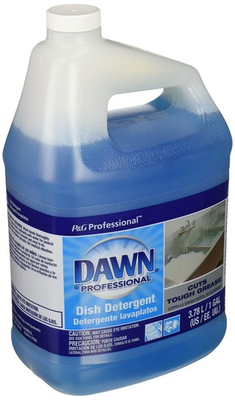 #ad Dawn Dish Detergent Concentrate 1 Gallon Cleans Tough Grease 128 Fl Oz $39.09