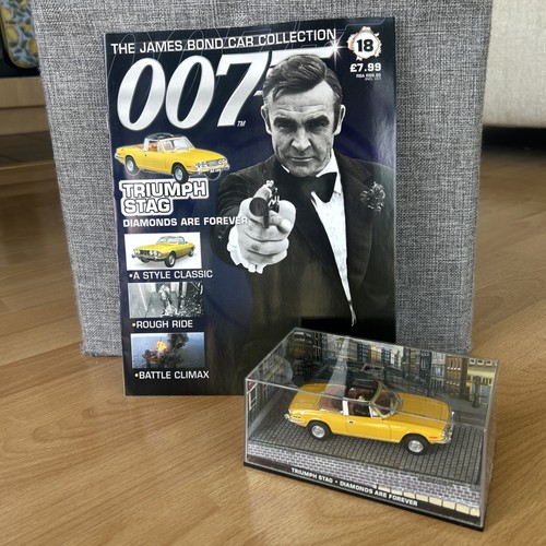 James Bond Auto Sammlung Ausgabe 18 Triumph Hirsch - Diamanten sind für immer