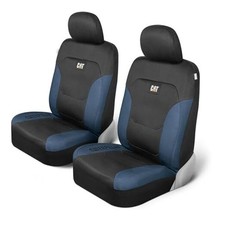 Flexfit Black Blue Seat Covers for Cars, Trucks, SUV Front Seat Covers Blue