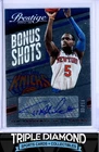 2014-15 Panini Prestige Plus Tim Hardaway Jr. Bonus Shots Auto #16/49 i738
