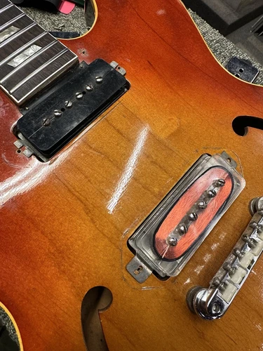 Gibson ES-330TD 1969 Ice Tea Sunburst Vintage Hollow Electric Guitar, Used