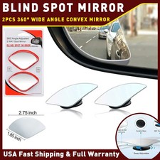 Blind Spot Mirrors Hd Glass 360 Convex For Car Side Rear View Mirror Lh Rh 2x Blind Spot Mirrors Hd Glass 360 Convex For Car Side Rear View Mirror Lh Rh 2x