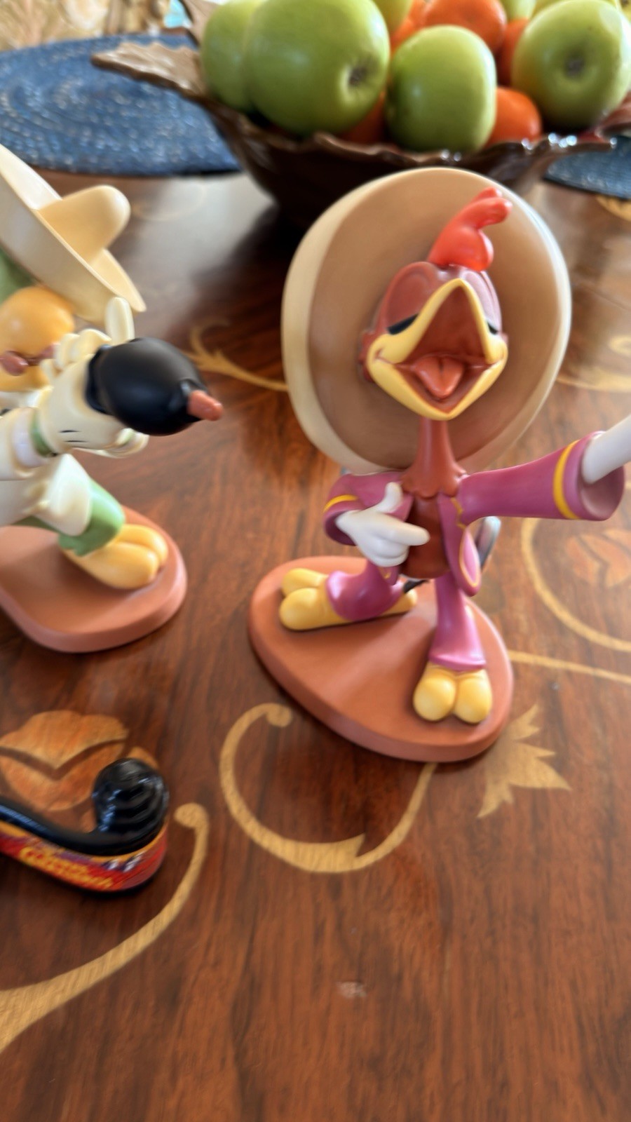 RARE Vtg Walt Disney Classics Collection, THE THREE CABALLEROS Figurines set