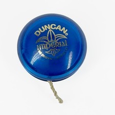 Duncan Imperial Yo-Yo Blue Plastic Translucent Classic Toy