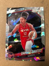 2025 Panini Prizm WNBA DAMIRIS DANTAS #42 CRACKED ICE parallel Indiana Fever