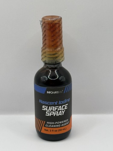 3x Infowars Life Nascent Iodine Surface Spray High Powered Cleaning Agent - Picture 2 of 5