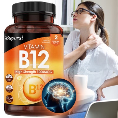 Vitamin B12 Kapseln 1000mcg - Gesundheit Des Gehirns Und Des Nervensystems