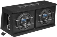 Hifonics Titan TDA200R Aktiv Dual-Bassreflex-Subwoofer 2 X 20 Cm